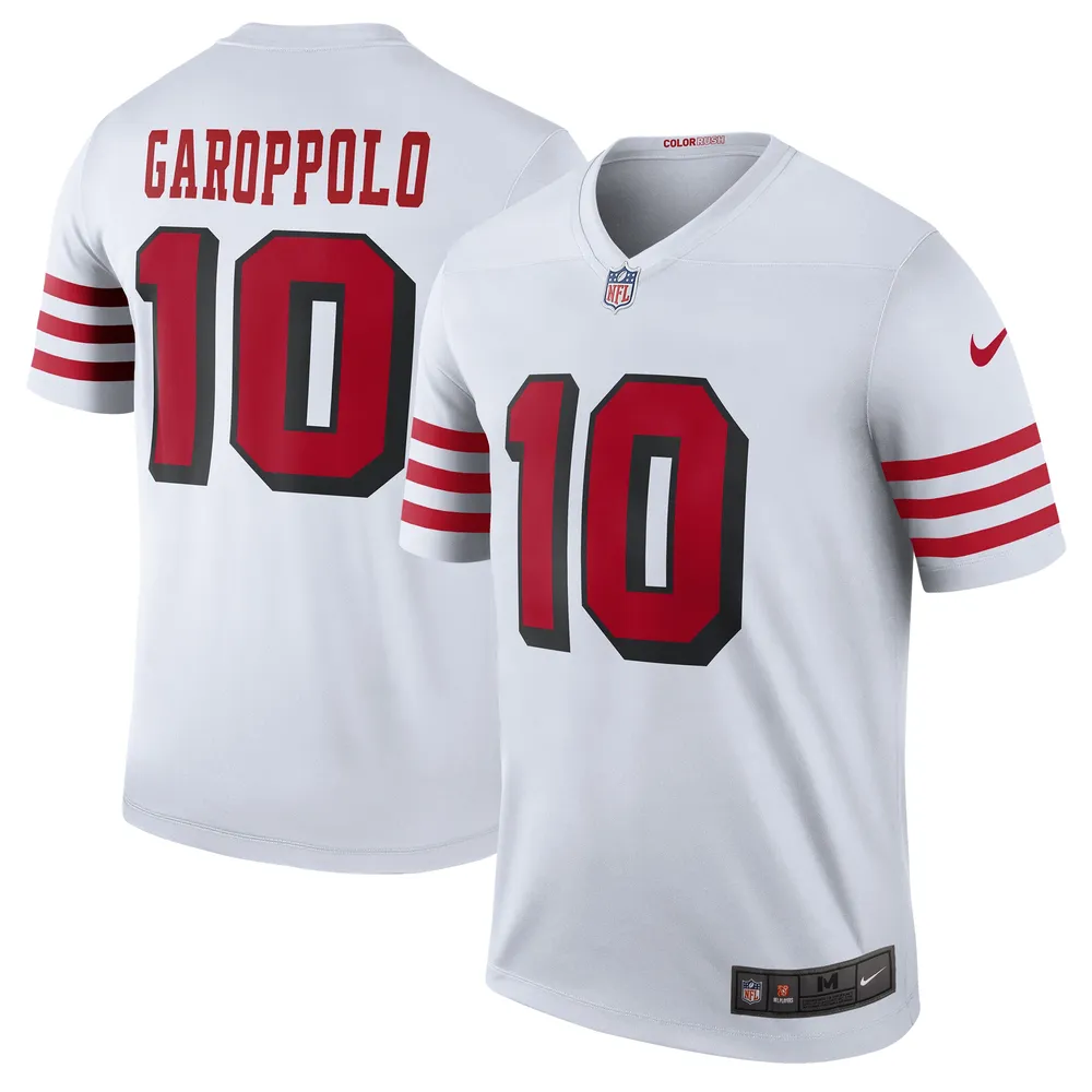ven caminar Culo Lids Jimmy Garoppolo San Francisco 49ers Nike Color Rush Legend Player  Jersey - White | Green Tree Mall
