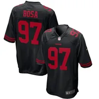 Youth San Francisco 49ers Nick Bosa Nike Black Game Jersey