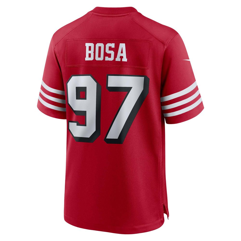 Men's Nike Nick Bosa Scarlet San Francisco 49ers Alternate Game Jersey