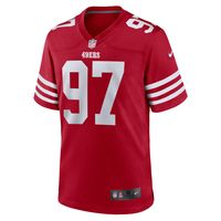 Men's Nike Nick Bosa Scarlet San Francisco 49ers - Game Jersey