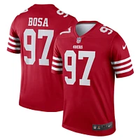 Men's Nike Nick Bosa Scarlet San Francisco 49ers Team Legend Jersey
