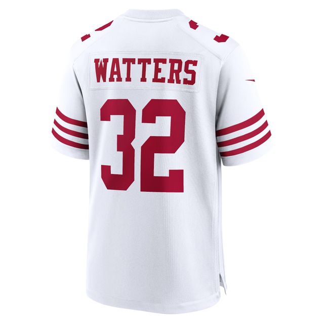 Maillot de match joueur retraité Nike Ricky Watters pour homme, blanc, San Francisco 49ers