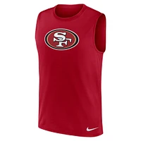 Men's Nike Scarlet San Francisco 49ers Blitz Legend Performance Muscle Tank Top