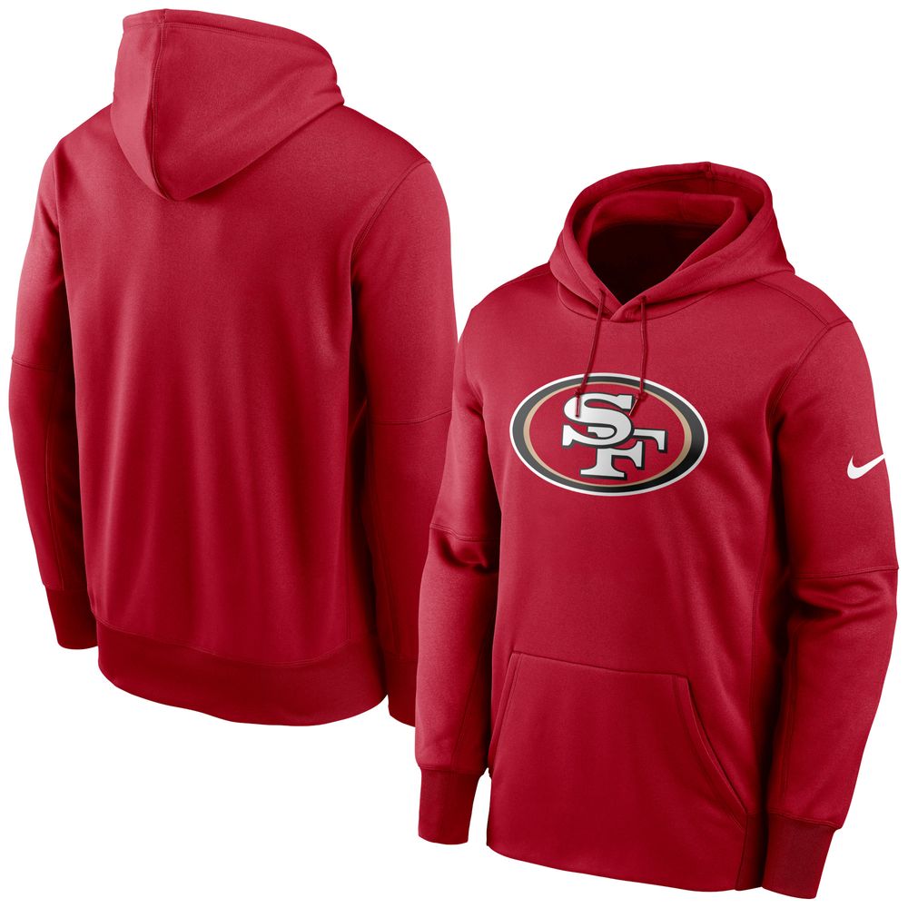 San Francisco 49ers Youth Team Logo Pullover Hoodie - Scarlet