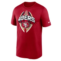 T-shirt Nike Scarlet San Francisco 49ers Legend Icon Performance pour homme
