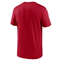 T-shirt Nike Scarlet San Francisco 49ers Legend Icon Performance pour homme