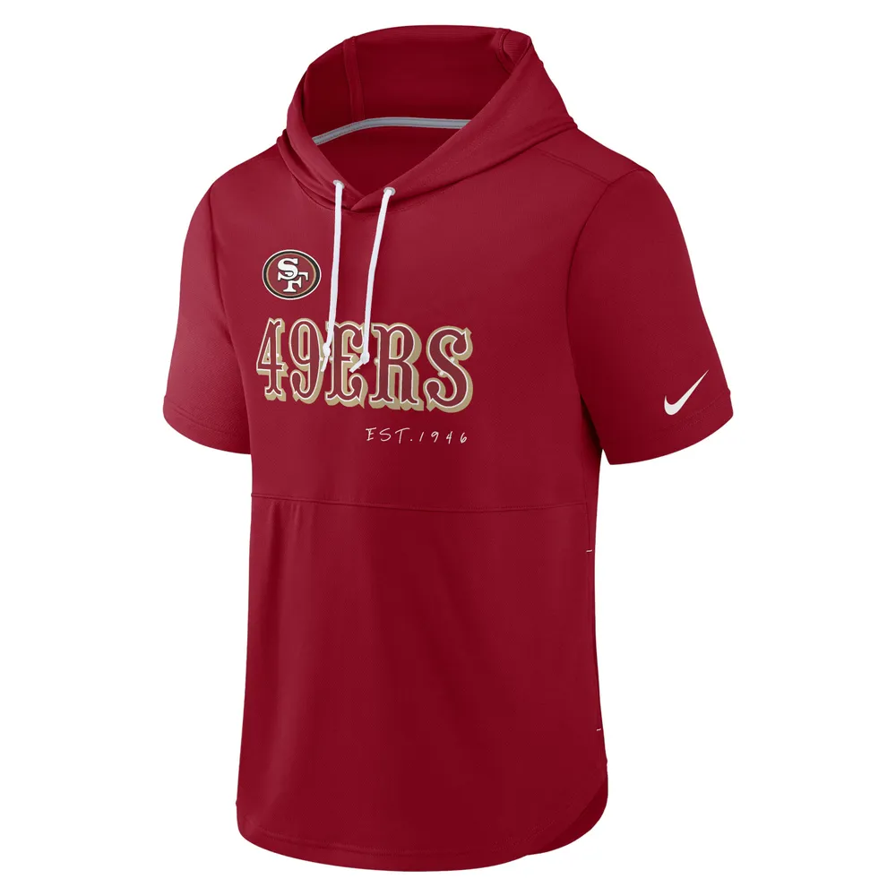 San Francisco 49ers Nike Fan Gear Pullover Hoodie - Scarlet