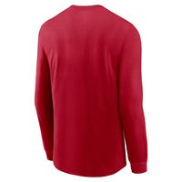 Nike Men's Long-Sleeve San Francisco 49ers Dri-FIT Touch T-Shirt