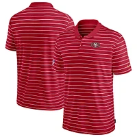 Polo Nike Scarlet San Francisco 49ers Sideline Lock Up Victory Performance pour homme