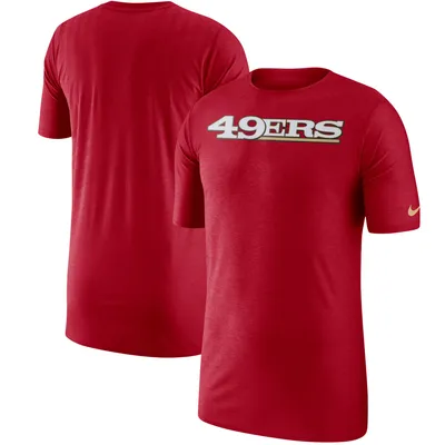 Nike Men's San Francisco 49ers Sideline Player Black Long Sleeve T-Shirt