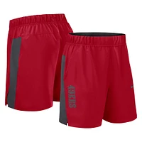 Men's Nike Scarlet San Francisco 49ers Woven Victory Performance Shorts
