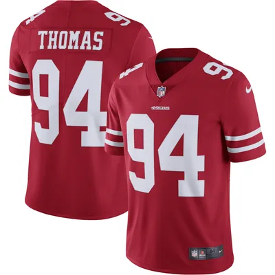 Nike Men's San Francisco 49ers Trey Lance Red Player Game Jersey