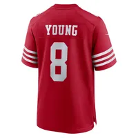 NFL San Francisco 49ers (Steve Young) Men's Game Football Jersey.