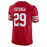 Men's Nike Talanoa Hufanga Scarlet San Francisco 49ers Vapor F.U.S.E. Limited Jersey