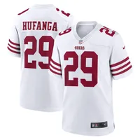 Talanoa Hufanga San Francisco 49ers Nike Women's Away Game Player Jersey -  White