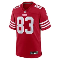Maillot de match Nike Terique Owens Scarlet des San Francisco 49ers pour homme