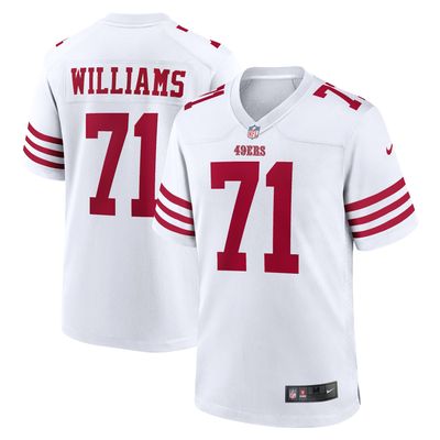 Men's Nike Trent Williams White San Francisco 49ers Player Game Jersey