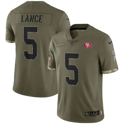 Lids Trey Lance San Francisco 49ers Nike Youth Player Game Jersey - White