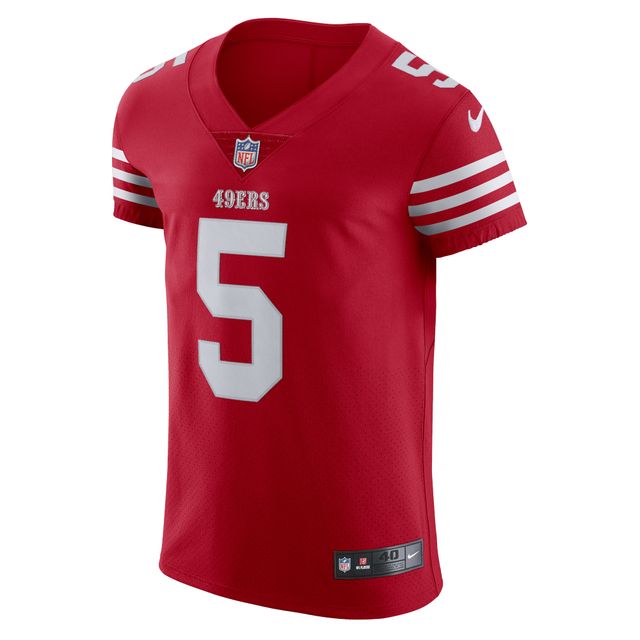 Maillot Nike Trey Lance Scarlet San Francisco 49ers Vapor Elite pour homme