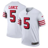 Trey Lance San Francisco 49ers Nike Vapor Limited Jersey - Scarlet