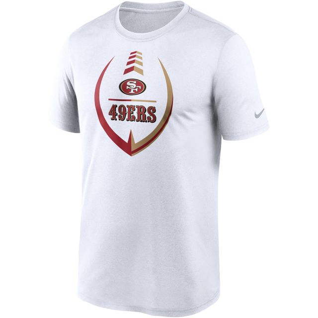 San Francisco 49ers Nike Reflective Long Sleeve T Shirt - Mens