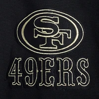 Sweat à capuche en chenille classique Pro Standard noir San Francisco 49ers pour homme