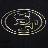 Sweat à capuche en chenille classique Pro Standard noir San Francisco 49ers pour homme