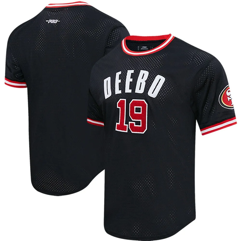 Deebo Samuel San Francisco 49ers Pro Standard Mesh Player Name & Number Top  - Black