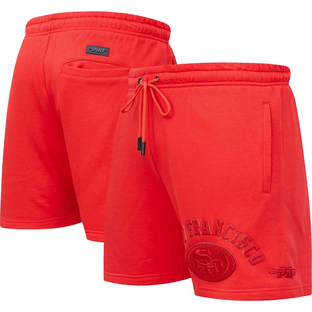 Men's Pro Standard San Francisco 49ers Triple Red Shorts