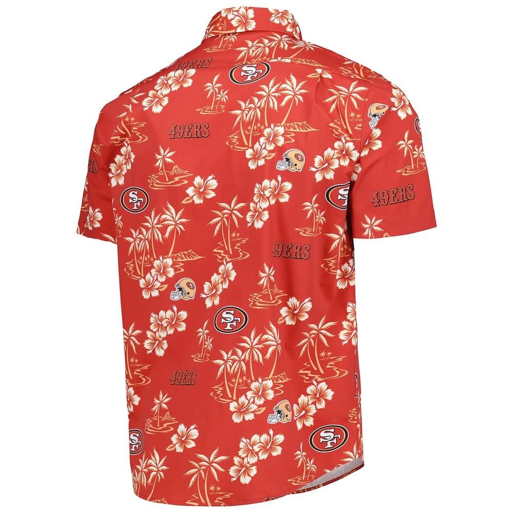 Chemise boutonnée Reyn Spooner Scarlet San Francisco 49ers Kekai pour homme