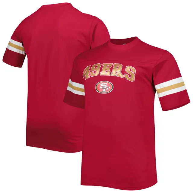 San Francisco 49ers NFL Womens Team Stripe Property of V-Neck T-Shirt