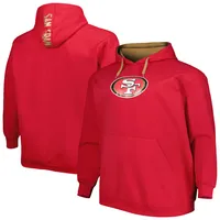 Fanatics Branded Scarlet San Francisco 49ers Big And Tall Pullover Hoodie  in Red for Men