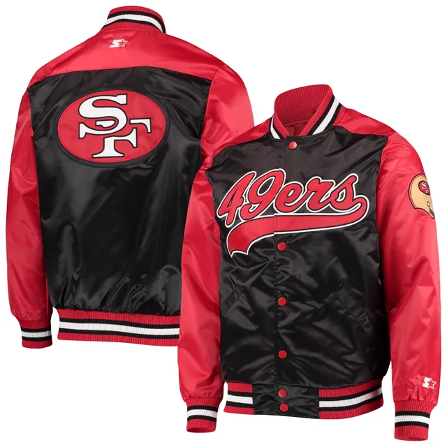 San Francisco 49ers Midfield Scarlet Red Jacket