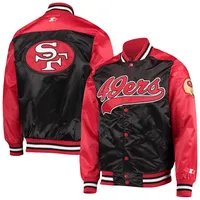 San Francisco 49ers Starter The Pick and Roll Full-Snap Jacket - Scarlet