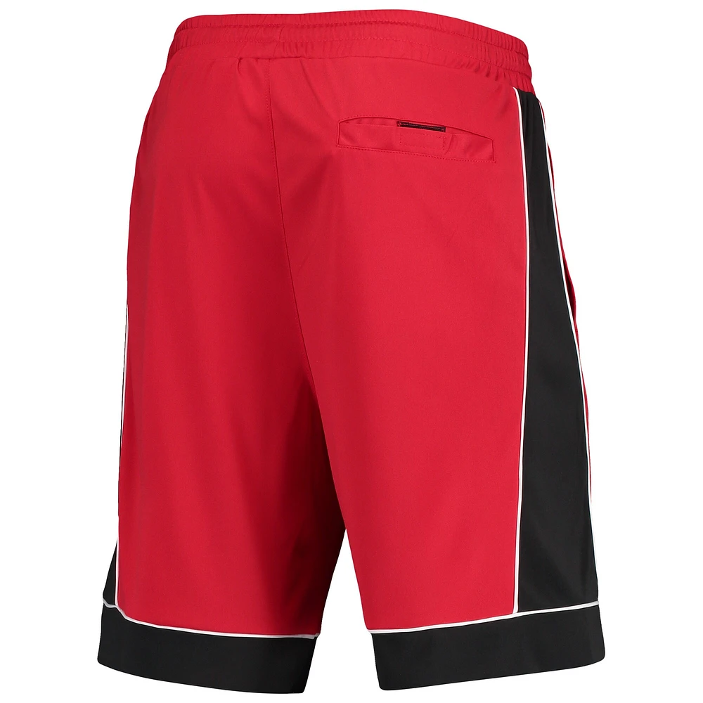 Starter Scarlet/Black San Francisco 49ers Fan Favorite Fashion Shorts pour homme