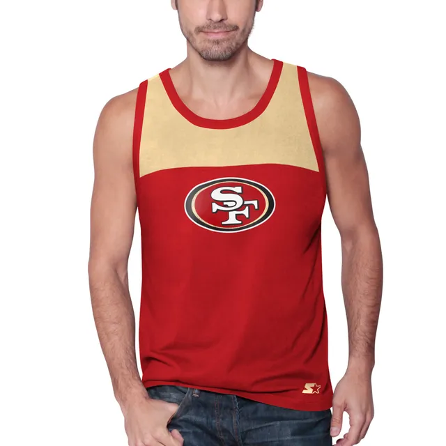 Lids Los Angeles Rams Starter Logo Touchdown Fashion Tank Top - Royal/Gold