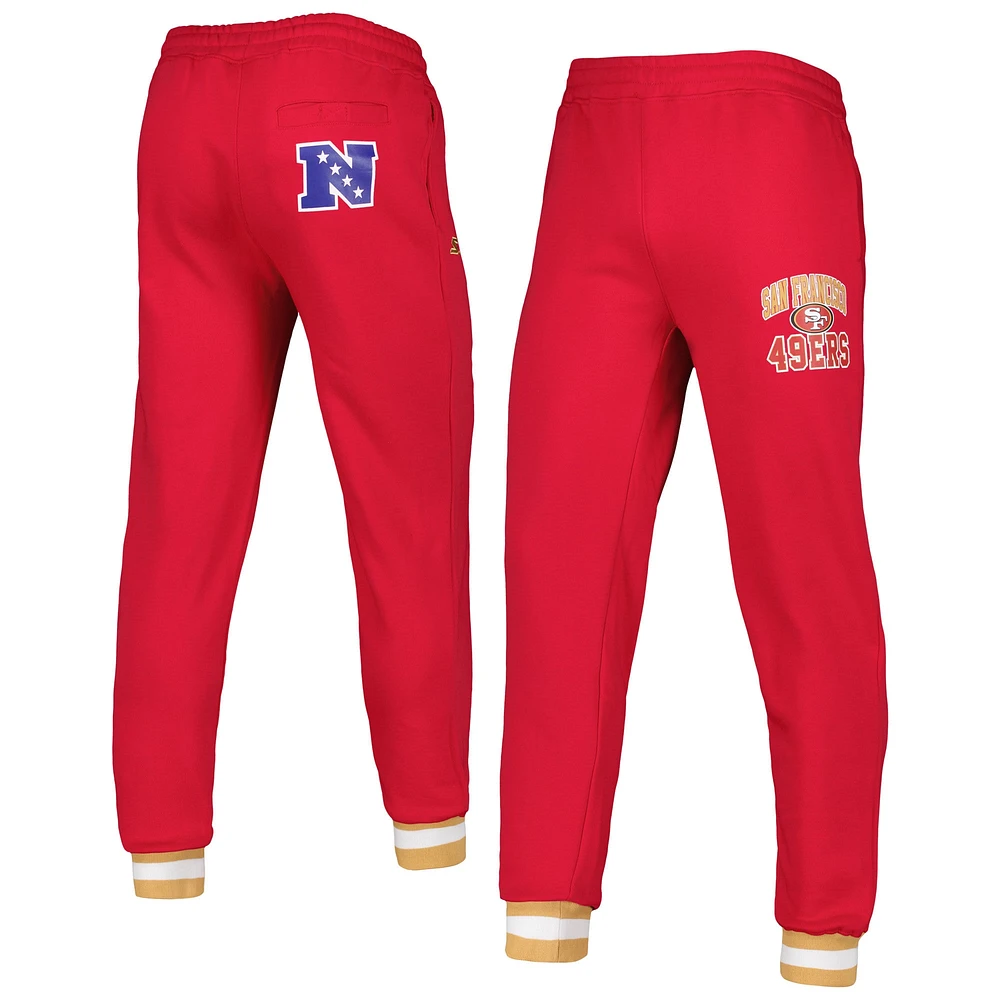 Pantalon de jogging en polaire Starter Scarlet San Francisco 49ers Blitz pour homme