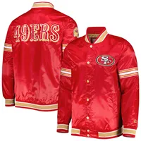 Lids San Francisco 49ers Starter Throwback Warm Up Pitch Satin