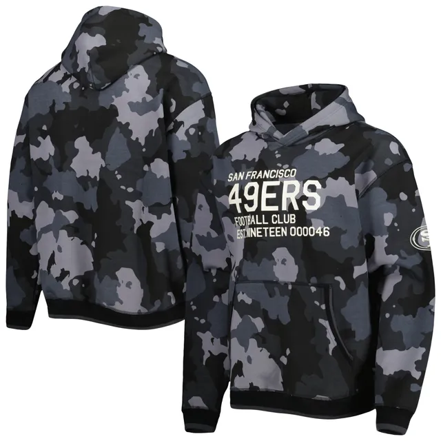 San Francisco 49ers Sideline Club Men's Nike NFL Full-Zip Hoodie.