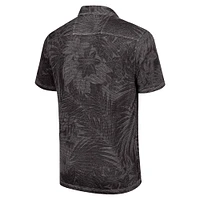 Men's Tommy Bahama  Black San Francisco 49ers Sport Santiago Paradise Polo