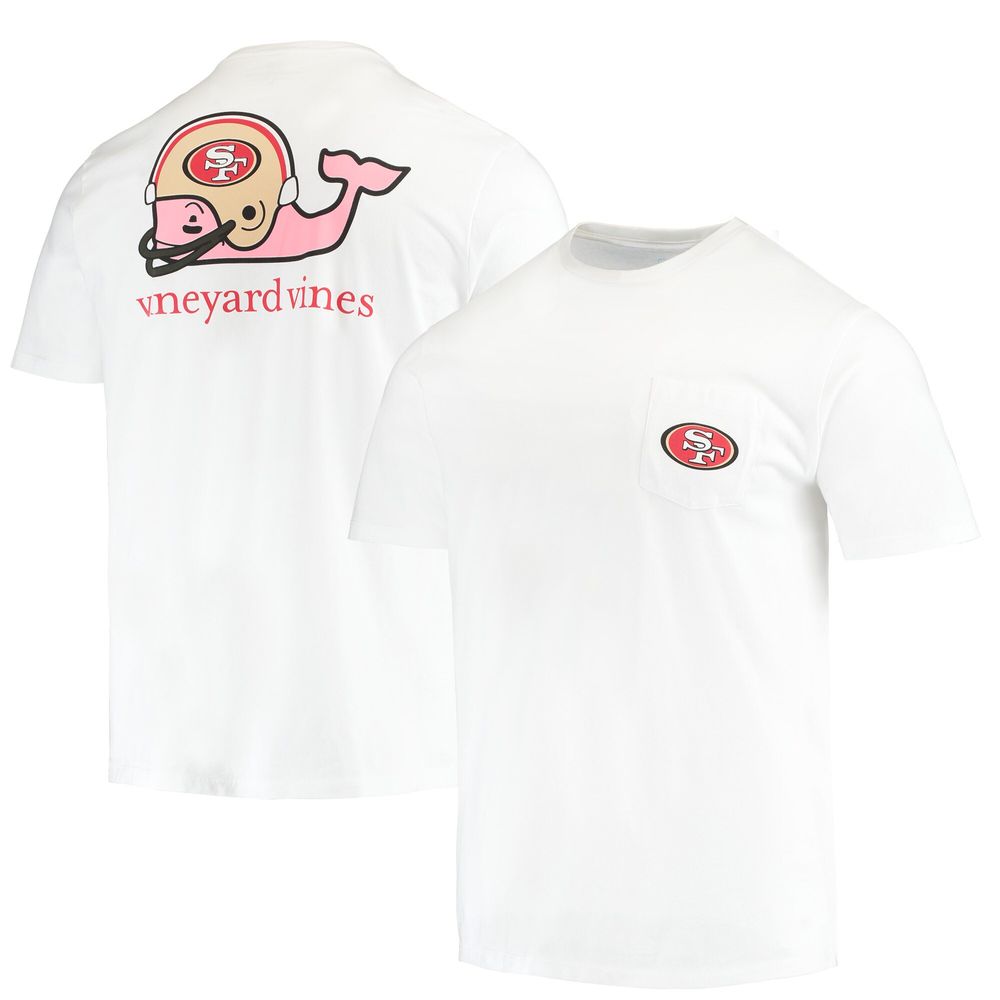 Vineyard Vines Men's Vineyard Vines White San Francisco 49ers Big