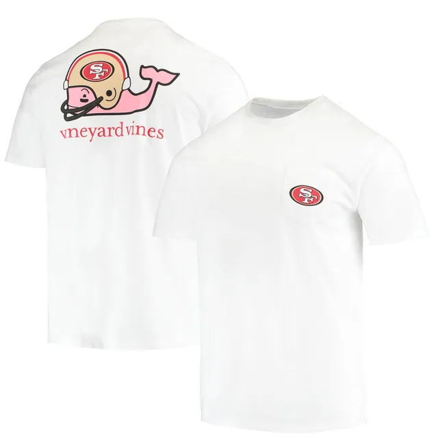 Vineyard Vines Bears Whale Helmet Pocket T-Shirt