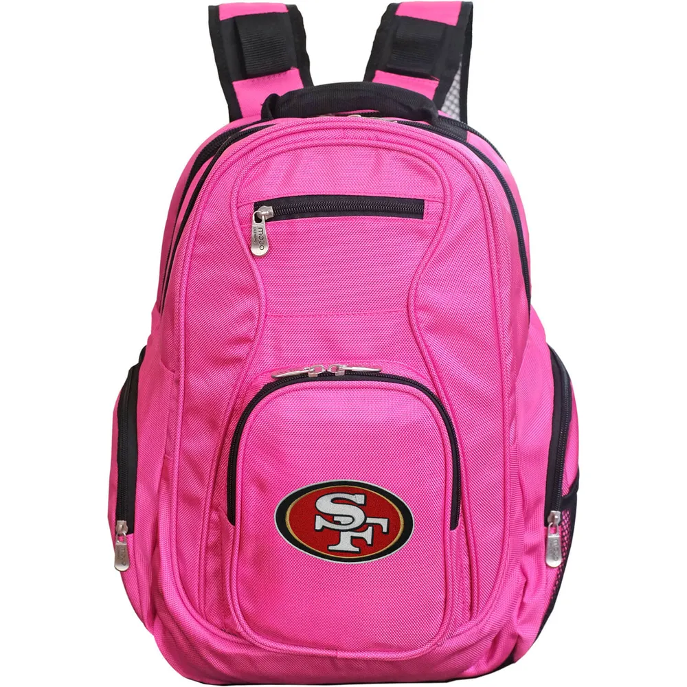 San Francisco 49ers MOJO Premium Laptop Backpack - Pink