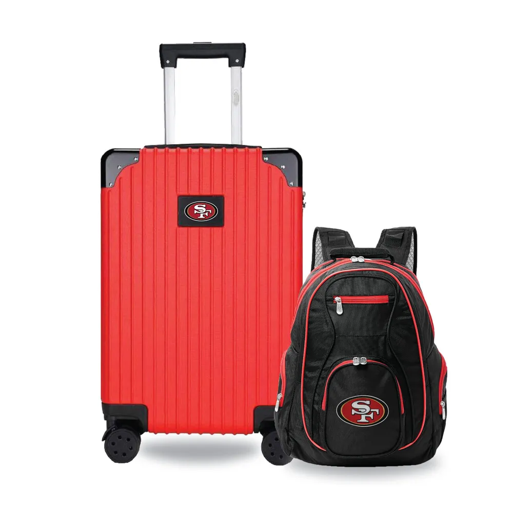 Lids San Francisco 49ers MOJO 2-Piece Backpack & Carry-On Luggage Set -  Scarlet