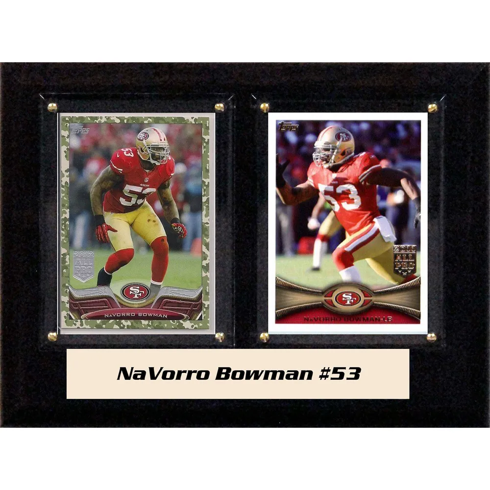 Lids NaVorro Bowman San Francisco 49ers 6'' x 8'' Plaque