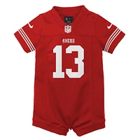 Newborn & Infant Nike Brock Purdy Scarlet San Francisco 49ers Game Romper Jersey