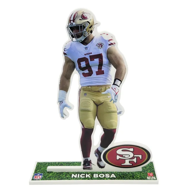 Nick Bosa San Francisco 49ers Watercolor Strokes Pixel Art 197