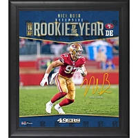 Nick Bosa San Francisco 49ers Framed 15" x 17" 2019 NFL Defensive Rookie of the Year Collage - Facsimile Signature