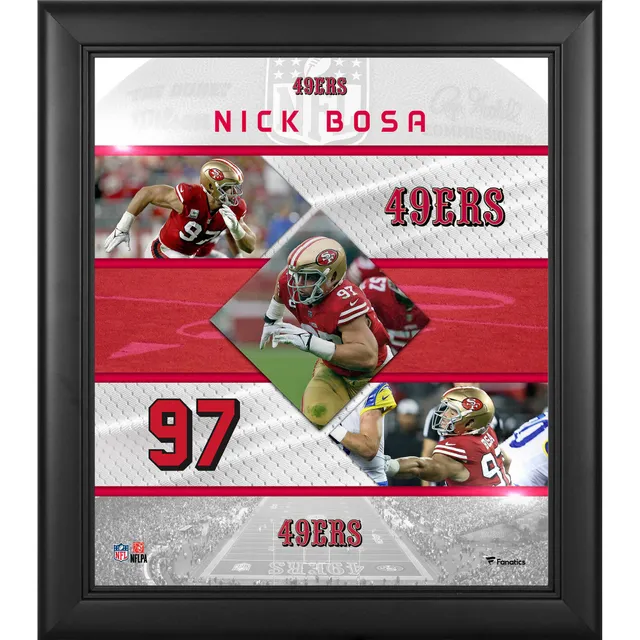 93 Stores • NFL Nick Bosa San Francisco 49Ers White Football