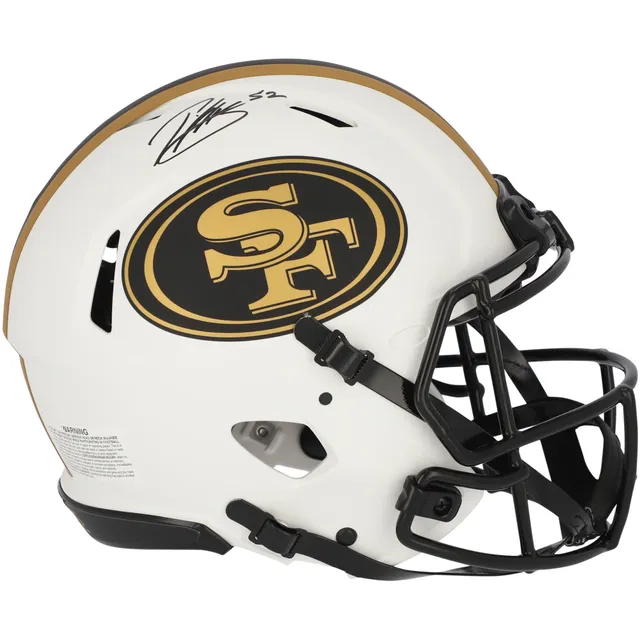 San Francisco 49ers Riddell Speed Authentic Helmet – Green Gridiron, Inc.